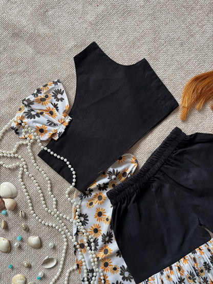 Pure  Khadi Western Skirt & Top