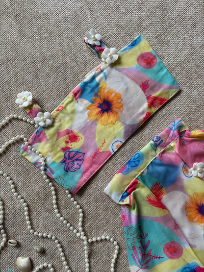 Pure Cotton Printed Western Skirt With Top