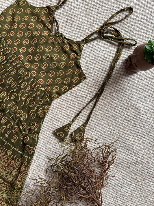 Pure Cotton Embroidery Work One Piece