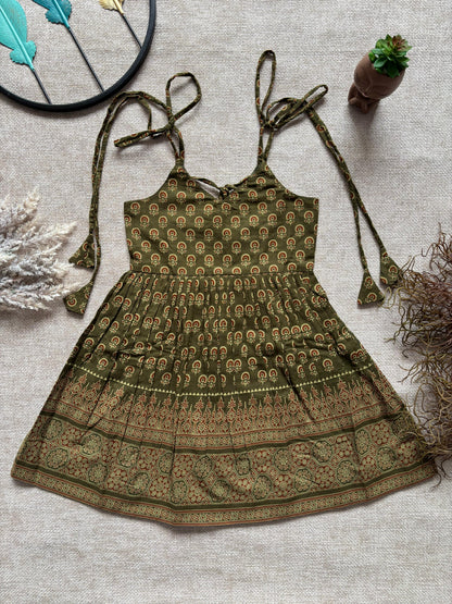 Pure Cotton Embroidery Work One Piece