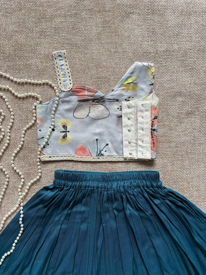 Pure Khadi Western Skirt & Top